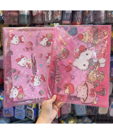 Hello Kitty 啪鈕文件夾
