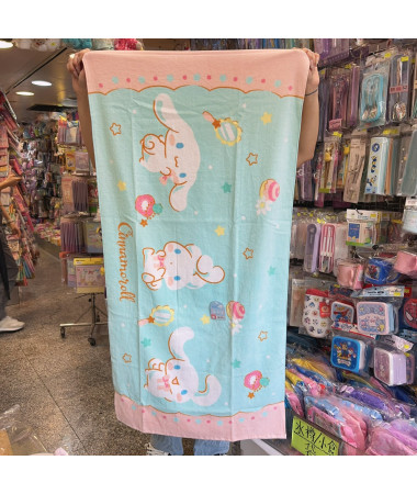 Cinnamoroll 玉桂狗全棉浴巾/長毛巾