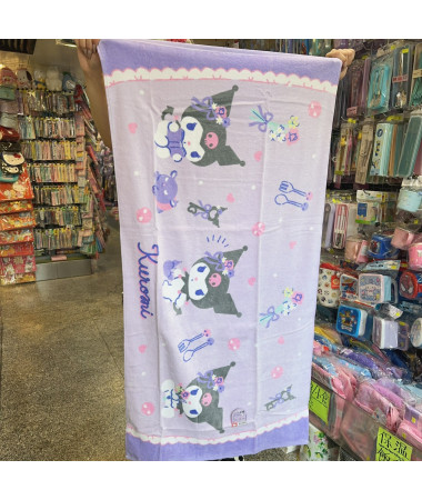 Kuromi 全棉浴巾/長毛巾
