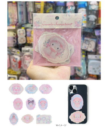 🇯🇵日本直送🇯🇵 Sanrio 白婚紗蕾絲系列貼紙