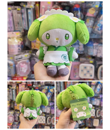 🇯🇵日本直送🇯🇵 My Melody 綠茶系列毛公仔匙扣