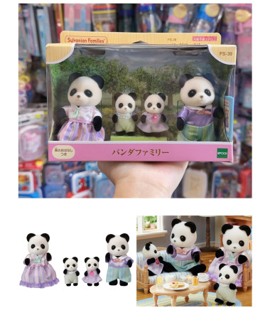 🇯🇵日本直送🇯🇵 森林家族熊貓家族套裝