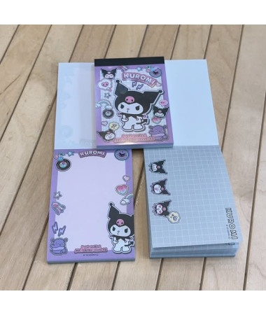 🇯🇵日本直送🇯🇵 Kuromi 便條簿 Memo