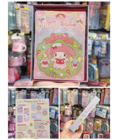 My Melody 2025年聖誕咭套裝