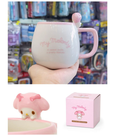 🇯🇵日本直送🇯🇵 My Melody 立體公仔有耳陶瓷杯