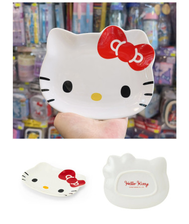 🇯🇵日本直送🇯🇵 Hello Kitty 角色頭型陶瓷碟