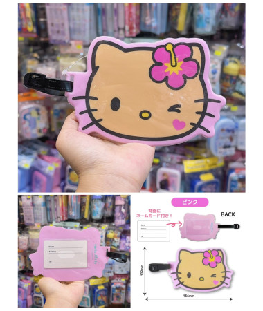 🇯🇵日本直送🇯🇵 夏威夷黑皮 Kitty 行李牌