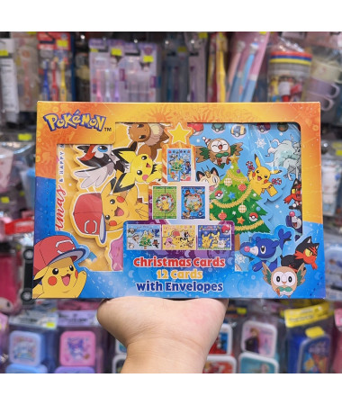 Pokemon 比卡超 2026 年聖誕咭