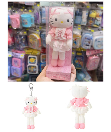 🇯🇵日本直送🇯🇵 Hello Kitty 長腿系列盒裝毛公仔