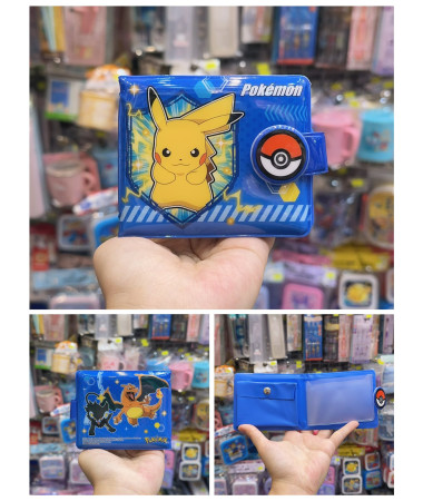 Pokemon 比卡超小童銀包