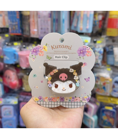 Kuromi花花髮夾