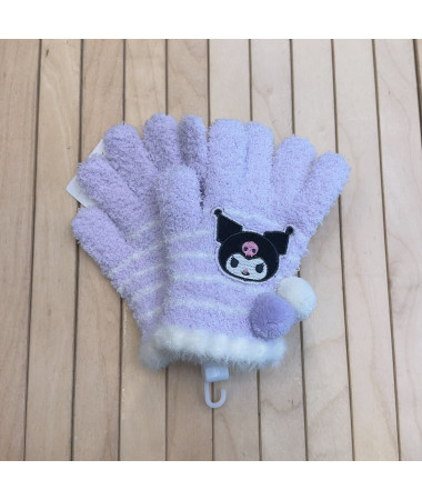 🇯🇵日本直送🇯🇵 Kuromi 刺繡公仔手襪