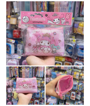 My Melody 拉鍊散銀包(內有鎖匙圈)