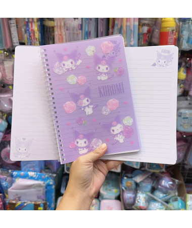 Kuromi 單行簿(軟線圈不阻礙書寫)