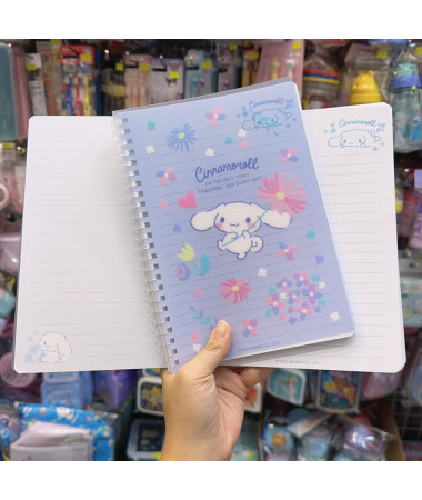 Cinnamoroll 玉桂狗單行簿(軟線圈不阻礙書寫)
