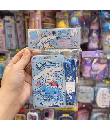 Cinnamoroll 玉桂狗證件套連掛頸帶/掛頸八達通套