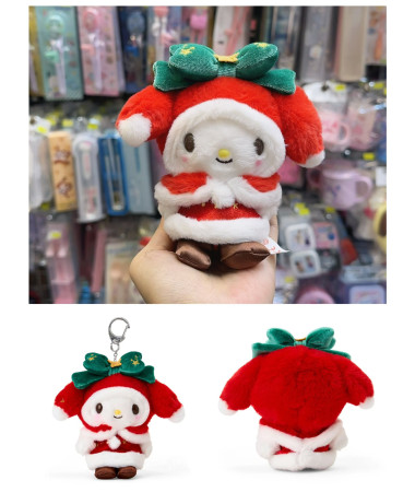 🇯🇵日本直送🇯🇵 My Melody 聖誕系列毛公仔匙扣