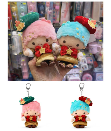 🇯🇵日本直送🇯🇵 Twin Stars 聖誕系列毛公仔匙扣