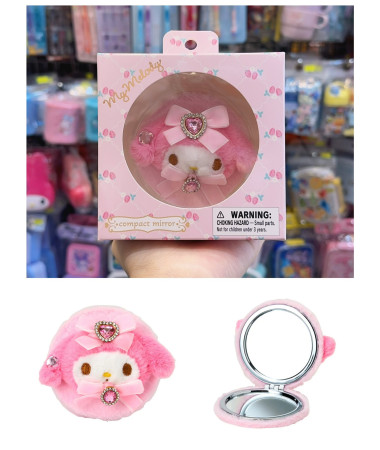 🇯🇵日本直送🇯🇵 My Melody 公仔寶石造型摺鏡
