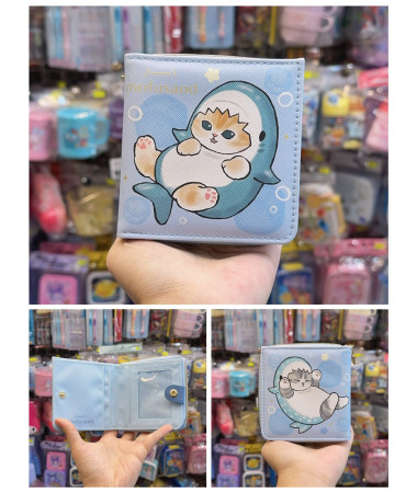 Mofusand 鯊魚貓銀包連散銀位