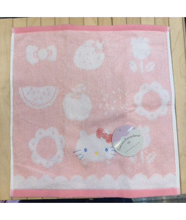 🇯🇵日本直送🇯🇵 Hello Kitty 全棉方形毛巾