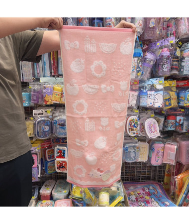 🇯🇵日本直送🇯🇵 Hello Kitty 全棉長毛巾