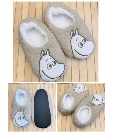 🇯🇵日本直送🇯🇵 Moomins 姆明成人毛毛家居拖鞋
