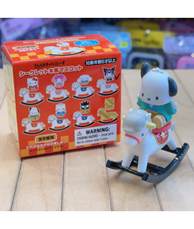 🇯🇵日本直送🇯🇵 PC 狗馬年生肖系列搖搖木馬盲盒