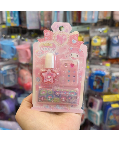🇯🇵日本直送🇯🇵 My Melody 兒童指甲油連貼紙套裝
