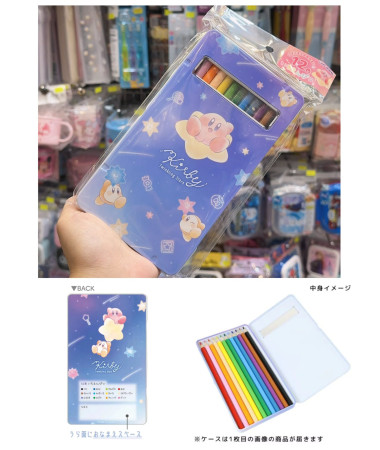 🇯🇵日本直送🇯🇵 星之卡比鐵盒木顏色筆(12色)