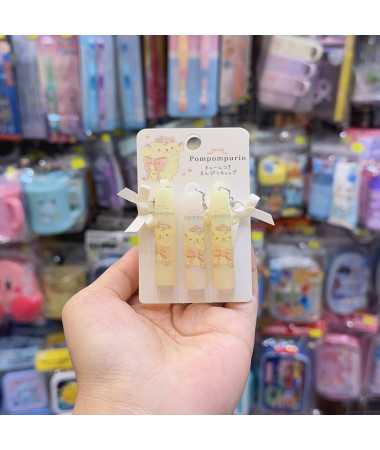 🇯🇵日本直送🇯🇵 布甸狗蝴蝶結筆套(一包3個)