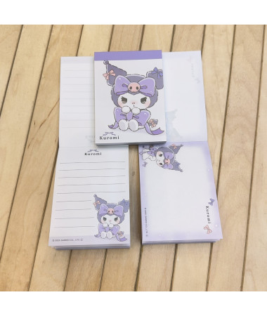 🇯🇵日本直送🇯🇵 Kuromi 便條簿 Memo