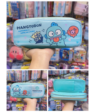 水怪雙拉鍊筆袋