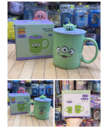 Toy Story 三眼仔陶瓷杯連杯蓋