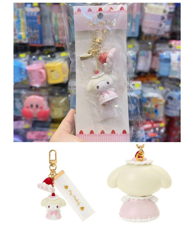 🇯🇵日本直送🇯🇵 My Melody 草莓蛋糕系列鎖匙扣吊飾