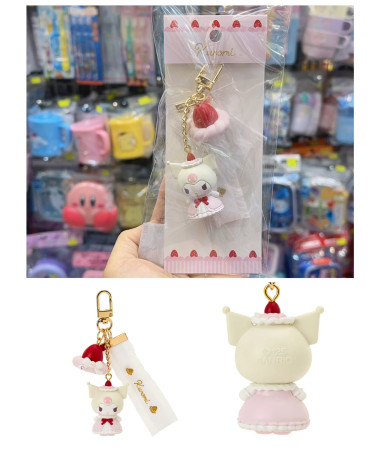 🇯🇵日本直送🇯🇵 Kuromi 草莓蛋糕系列鎖匙扣吊飾