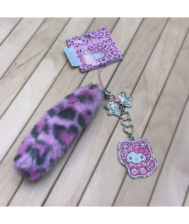 🇯🇵日本直送🇯🇵 Hello Kitty 豹紋電話繩吊飾
