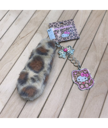 🇯🇵日本直送🇯🇵 Hello Kitty 豹紋電話繩吊飾