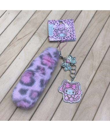 🇯🇵日本直送🇯🇵 My Melody 豹紋電話繩吊飾