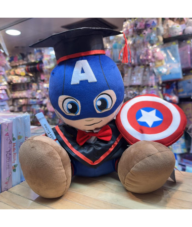 Disney 美國隊長 畢業公仔