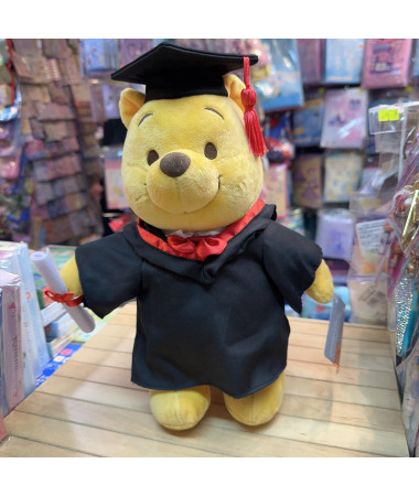 Disney 樂園 畢業公仔 Winnie the...