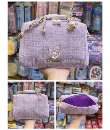 Kuormi 小金球拉鍊款斜孭袋