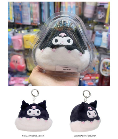 Kuromi 飯糰🍙減壓公仔匙扣