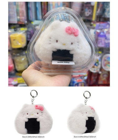 Hello Kitty 飯糰🍙減壓公仔匙扣