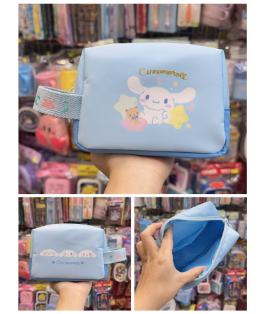 Cinnamoroll 玉桂狗化妝袋連手挽帶