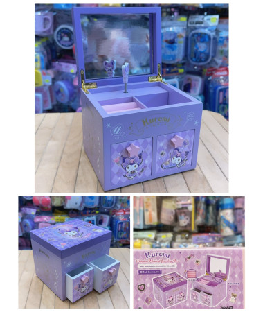 Kuromi 音樂首飾箱/首飾盒連鏡