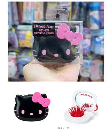 🇯🇵日本直送🇯🇵 Hello Kitty 彩色系列摺鏡連梳