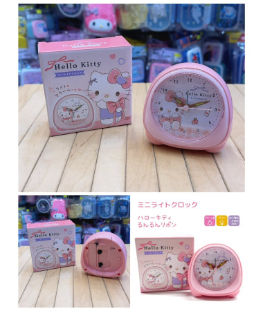 🇯🇵日本直送🇯🇵 Hello Kitty 發光鬧鐘