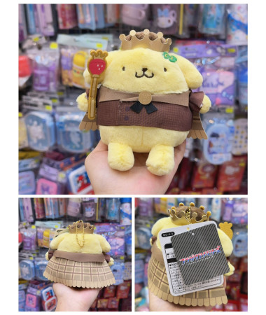 🇯🇵日本直送🇯🇵 布甸狗國王皇冠系列毛公仔匙扣