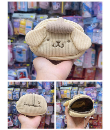 🇯🇵日本直送🇯🇵 布甸狗拉鍊散銀包連掛鏈